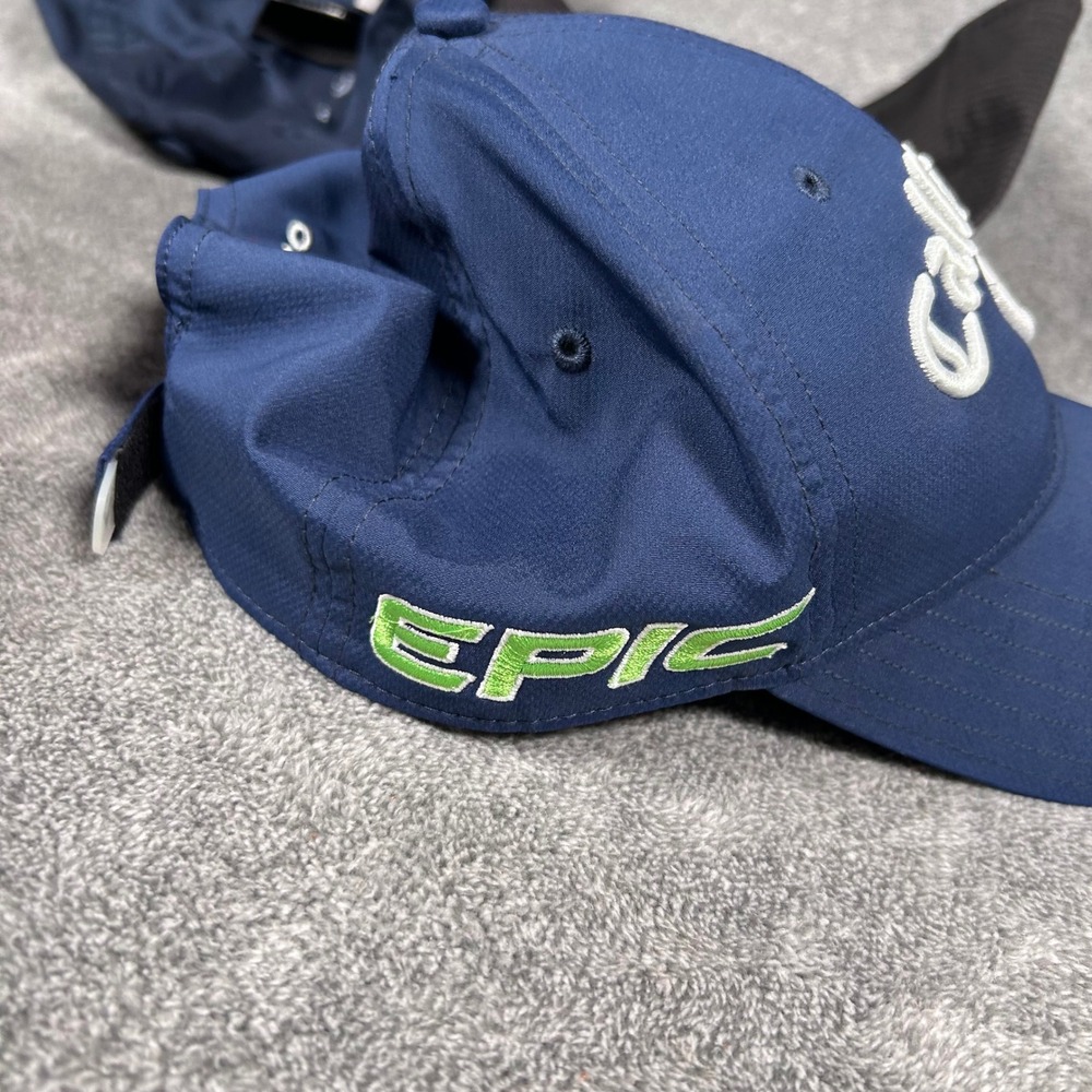 Callaway Golf Hat Bundle Set of 4 Navy Royal Blue Black Pink Adjustable Caps - Picture 12 of 15